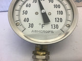 Ashcroft 100B-1 30-130 Industrial Thermometer