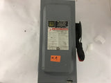 Square D H361 30 Amp 600 Vac Safety Switch