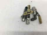 Sharpe 1/4" Valve -- lot of 3