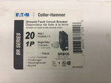 Cutler-Hammer GFCB120 20 Amp BR Series Circuit Breaker 120 V