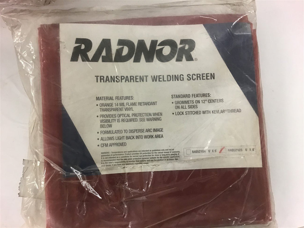 Radnor Transparent Welding Screen