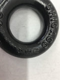 Chicago 1 5/8 Long x 1" OD Steel Eye Bolt