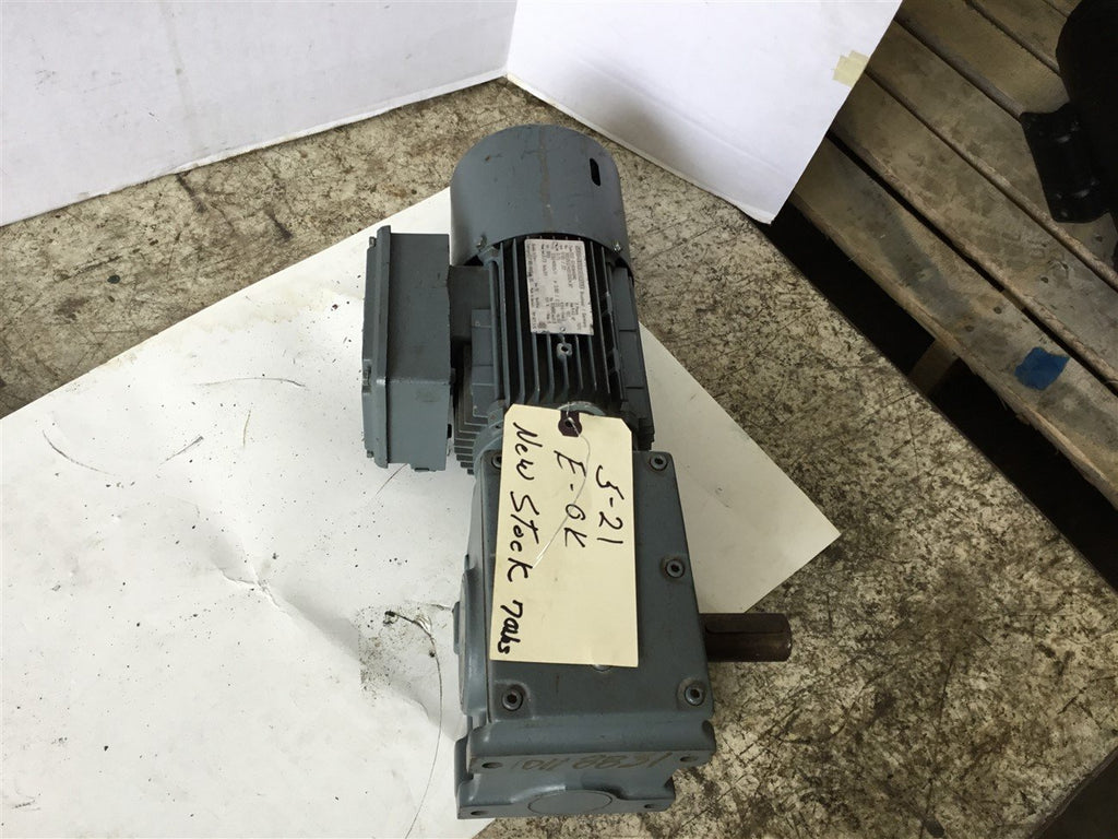 Sew-Eurodrive S52 DT80N4BMG AC Gear Motor w/ Brake 0.75 KW 230/400 V