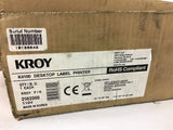 Kroy K4100 Desktop Label Printer