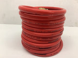 Jupiter Pneumatics 1/4" ID Nylon Red Coil Hose