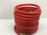 Jupiter Pneumatics 1/4" ID Nylon Red Coil Hose