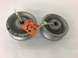 Track Wheel 4" O D 1/2" I D -- Lot of 2