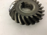 Helical Gear 3/4" bore 22 Teeth 1/4" Pitch