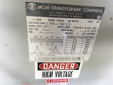 MGM Transformer HT30A3K2 30 KVA 480 240 /120 Volts