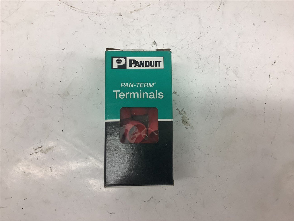 Panduit PV2-10R-XY Pan-Term Terminals Lot of 10