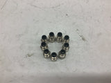 Parker Female Connector Lot of 9