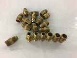 Fittings 9/16" Back ID x 3/8" Front ID x 1-5/8" L Lot of 19