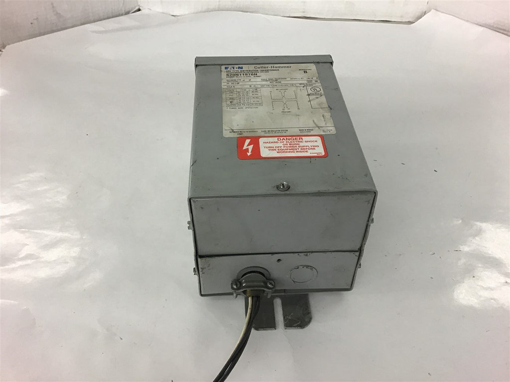 Eaton S20N11S76N Transformer 0.75 KVA 240x480 Pri 120/240 Sec