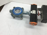 AMG-Pesch SAD-BR03 25 10 Bar Butterfly Valve / Actuator