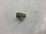 Brass Valve 1/2" x 3/8" x 1/8" Lot of 5