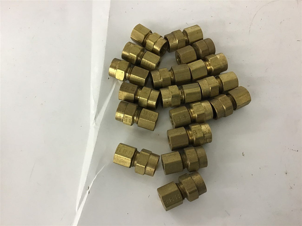 3/8" Brass Fittings Lot of 17