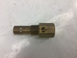 1/2"x1/8"x 1" Brass Fitting 3" OAL Lot of 5