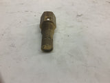 1/2"x1/8"x 1" Brass Fitting 3" OAL Lot of 5