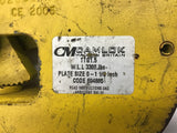 CM Camlok TTG1.5 Plate Size 0- 1 1/8" 3300 LBS