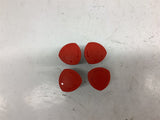 Red Push Button Lot of 4