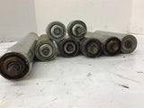1.9" od Conveyor Rollers Lot of 8