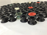 Plastic Spools 1 1/2" OD x 1" Wide lot of 130