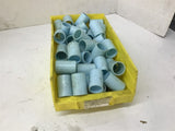 Plastic or Polyethylene Bushings 1 5/8" x 1 1/8" x 1" Lot of 70