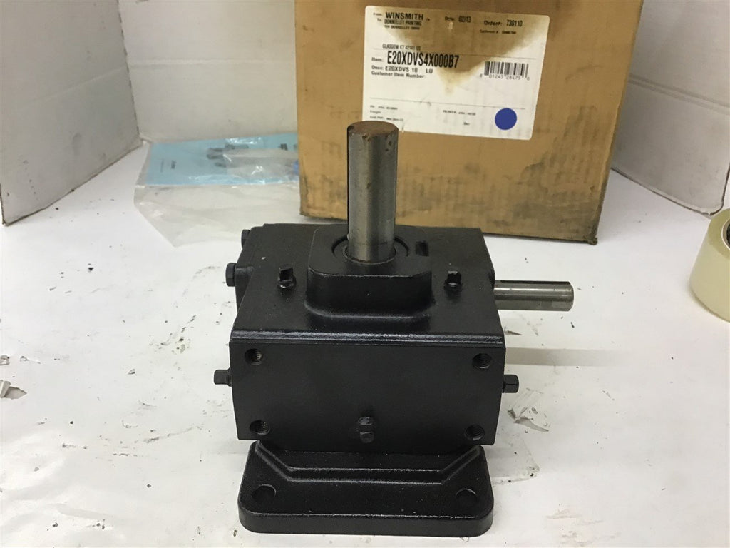 Winsmith E20XDVS4X000B7 10:1 Ratio Gear Reducer 2.240 Input