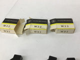 Allen-Bradley W32 Overload Heater Element Lot Of 3