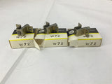 Allen-Bradley W72 Overload Heater Element Lot Of 3