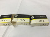 Allen-Bradley W72 Overload Heater Element Lot Of 3