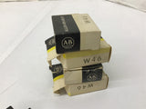 Allen-Bradley W46 Overload Heater Element Lot Of 4