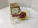 Allen-Bradley 190-HM4E Operating Handle Red/Yellow