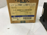 Square D 8502-SB0-5 Magnetic Starter Nema Size 0 120 Volt Coil