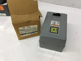 Square D 8536 SCG2 Nema Size 1P Enclosed Starter 120 Volt Coil