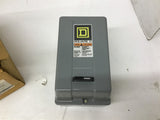 Square D 8536 SCG2 Nema Size 1P Enclosed Starter 120 Volt Coil