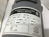 World Wide WPMDC12-18-90V-56CB 1/2 HP 1800 RPM 90V DC Motor