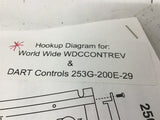 Worldwide WDCONTREV Variable Speed Control 120/240 AC Input 0-90/180 Vdc Out