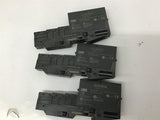 Siemens 6ES7-7132-4BD01-0AA0 With Base 6ES7-193-4CA40-0AA0 Lot Of 3