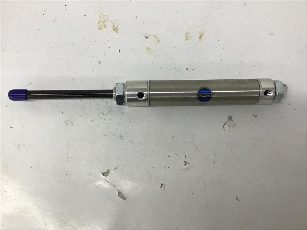 Bimba 124-DP 5" S x 7/16" OD Ram x 3/4" Bore Pneumatic Cylinder