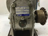 ABB MK129054-S .22 KW 280/480 V 1650 Rpm AC Gear Motor RMI40S