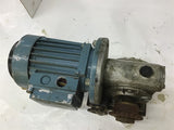 ABB MK11054-S .22 KW 280/480 V 1660 Rpm AC Gear Motor RMI40S