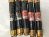 Fuse Tron FRS-R-2 2 Amp 600V Fuse Lot Of 5