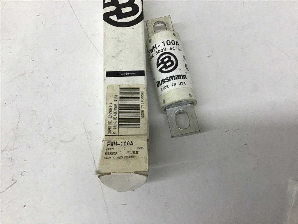 Bussman FWH-100A Fuse 100 Amp 500 Volts