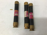 Fuse Tron FRS-R-2 8/10 Fuse 2 8/10 Amp 600 Volts Lot Of 3