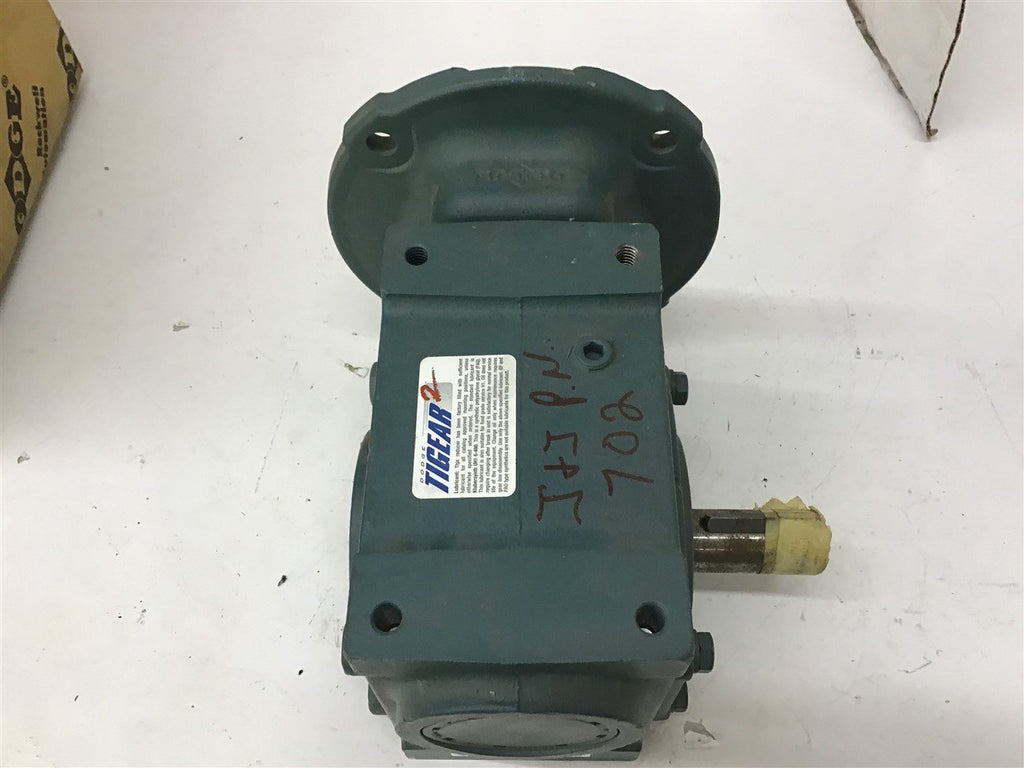 Dodge Tigear 2 20Q10L14 10:1 R Left Angle Gear Reducer 2.27 Input Hp