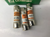 Littel Fuse SLC 20 600V 20 A Fuse Lot Of 8