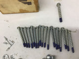 Assorted Concrete Anchors Nuts And Washers Lot Of 45