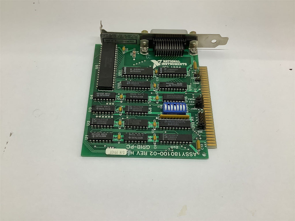 National Instruments 180100-02 Interface Card