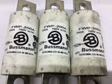 Bussmann FWP-200A Fuse 200 Amp 700 Volt Lot Of 3